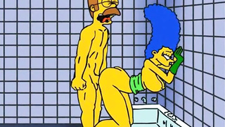Marge Simpson swinger sexwife
