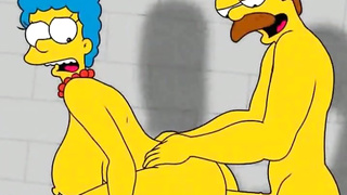 Marge Simpson swinger sexwife