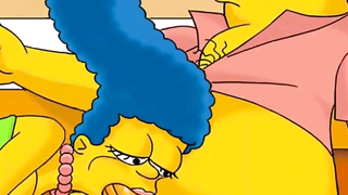 Marge Simpson swinger sexwife