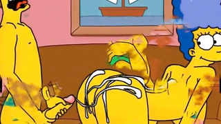 Marge Simpson swinger sexwife