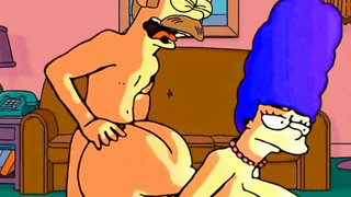Marge Simpson swinger sexwife