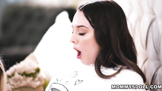 Lesbian sex with my horny stepdaughter Lily Larimar