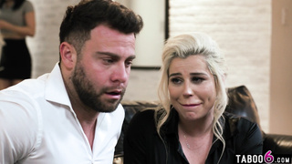 MILF and husband interview caretaker
