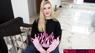 When stepsister wants to be a slutty gurl