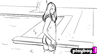 All natural MILF model loves being nude