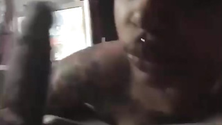 Curvy Ebony Escort Sucking For 50$