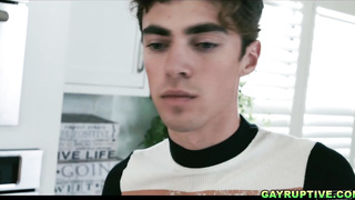 Lawson's big old cock fits Nick's smooth asshole