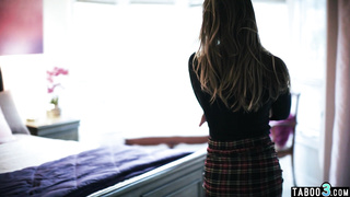 Hot babe licking stepsisters lesbian GF