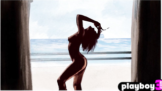 Stunning MILF exposed perfect naked body