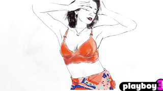 Stunning MILF exposed perfect naked body