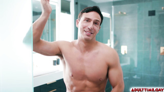 Gay Cheaters Almost Caught Fucking in the Bathroom