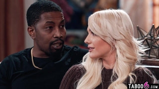 Married MILF wife tries out a threesome