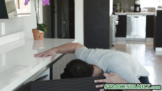 Dirty teen stepsis fucks stud stepbro