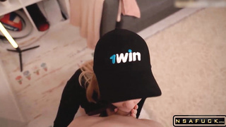 Won a Blowjob in a Dispute with her