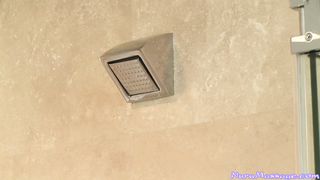 At the Nuru rubdown salon..., to install the webcams