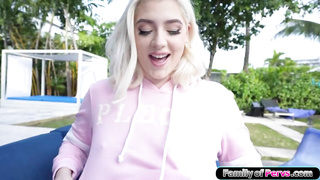 Stepbro plays foreplay dice with stepsis