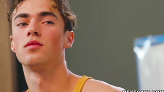 Nick joins Cameron from jerking off his cock