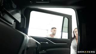 Sneaky Car Dealership Threesome
