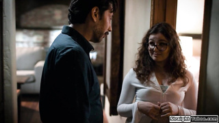 Teen student asks a teacher to fuck her