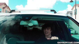 Twink Asher Day hole fucked by older guy Scott Hardy