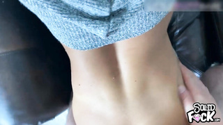 Gorgeous Blue Eyed Girl has such a Tight