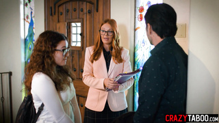 Hot student finally fucks her crush