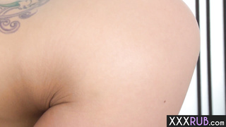 Blonde is not just a regular masseuse