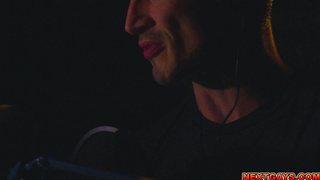 Raunchy podcaster Derek Kage meets fan Trevor Harris