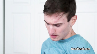 A thumb in girlfriends ass for texting all the time