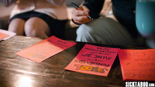 Hot and obedient student fucks a guy