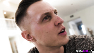 Stepmom helps stepson cum as with his wife