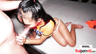 Dude ordering a Thai teen to satisfy him