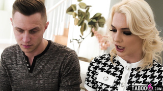 Husband cant finish without his stepmom