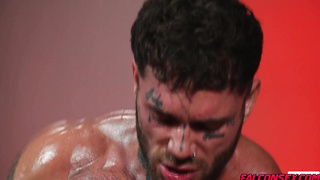 Joel thrusts his dick into Kane's wet hole