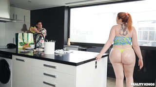 Working Out By The Pool