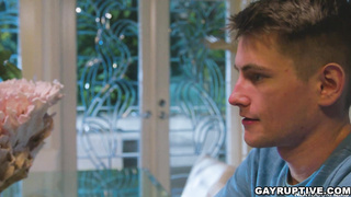 Two honry guys Trevor and Derek masturbating together