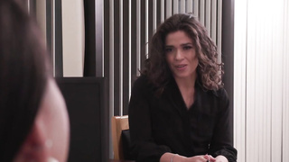 My asian transgender boss is fucking me