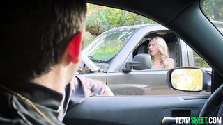Young Lady Needs Roadside Rescue