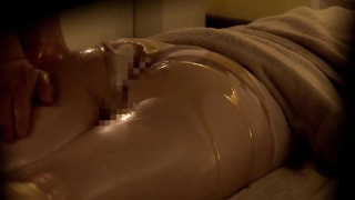 Japanese Oil Massage Sex Pleasure To Busty Wife