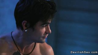 Stunning babe fucked by rich guy at his home