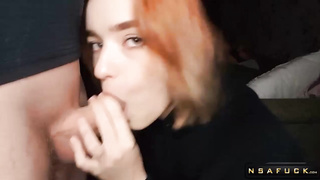 Quarantine suck cum in mouth