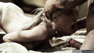 Teen stepdaughter lets stepdad fuck her