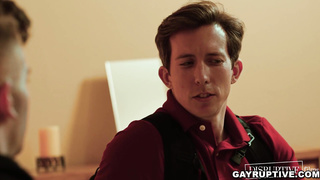 Athletic Isaac and Trevor enjoy each dicks