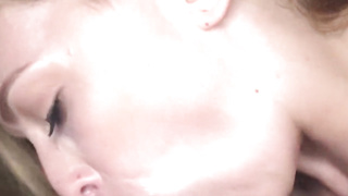 sexy teen sloan sucks my big dick for some cum