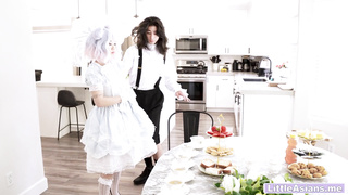 It is fuck time for horny Asian teen