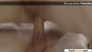 Insecure tgirl wife excited for her swap