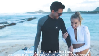 addie & cayenne live out their threesome fantasy