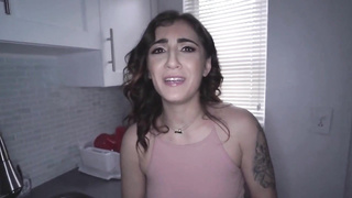 hot teen babysitter gets fucked after getting caught