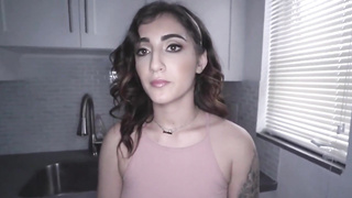 hot teen babysitter gets fucked after getting caught