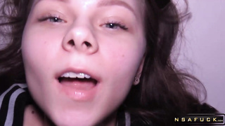 Pov Horny College Teen Loves Rought Fuck